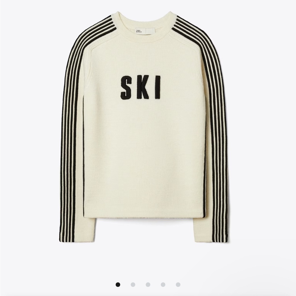Tory Burch large ski sweater